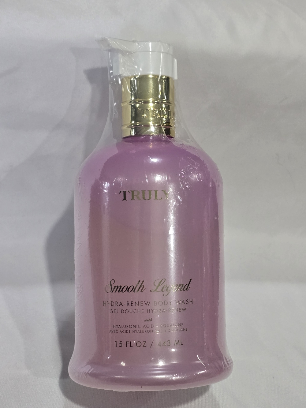 TRULY Smooth Legend Hydra-Renew Body Wash - Pink with Gold Accents